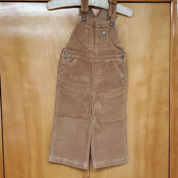 corduroy overalls 24 months Polo Ralph Lauren great basic tan color - Picture 1 of 6